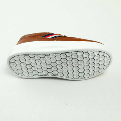 Tiny Bugs Boys Lace Up Casual Sheos - Tan
