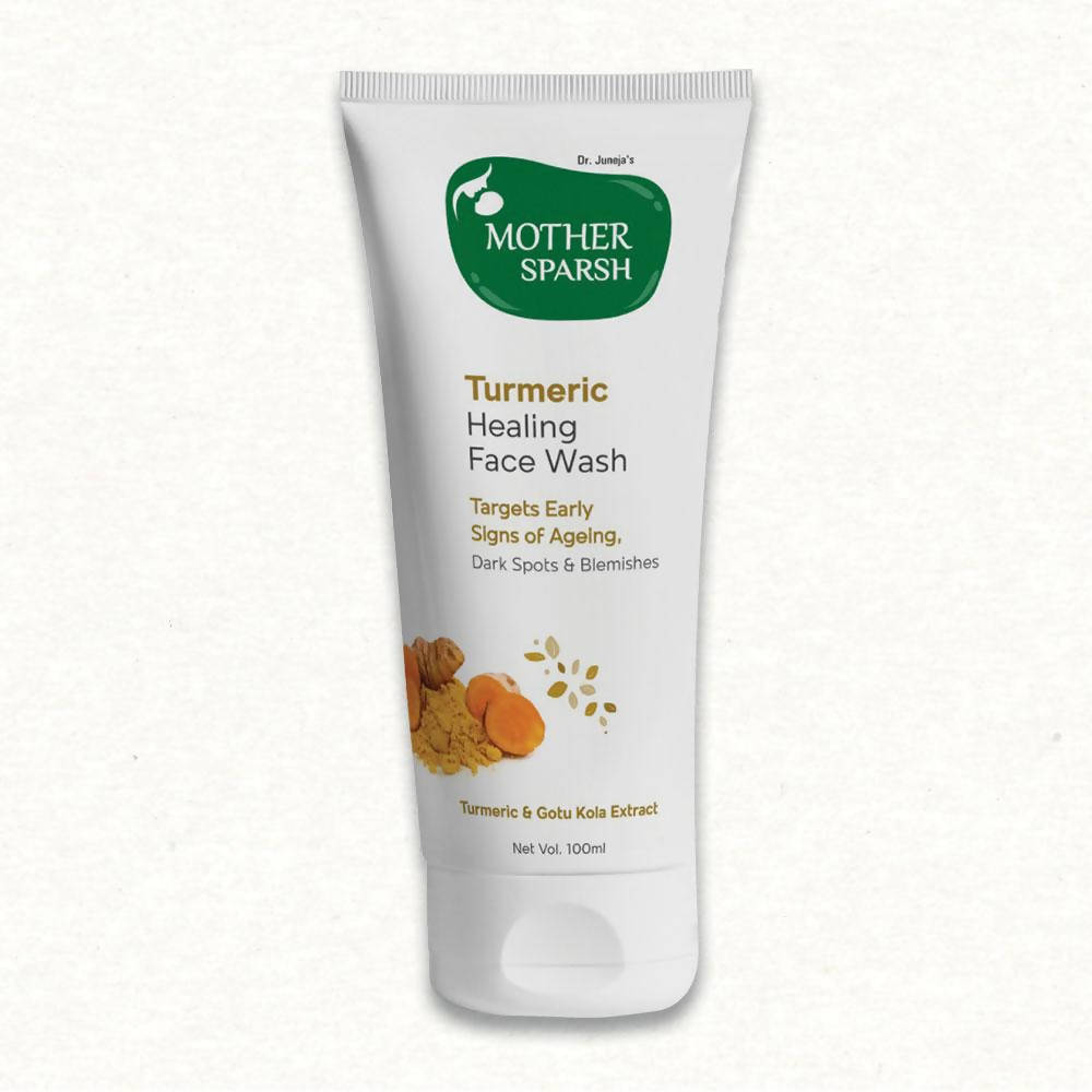 Mother Sparsh Turmeric Healing Face Wash - 100 gms