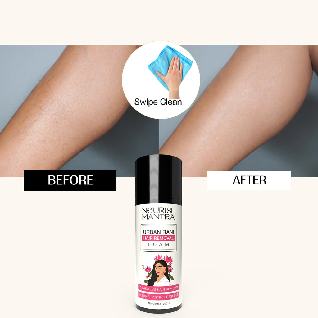 Nourish Mantra Urban Rani Hair Removal Foam - 200 ml