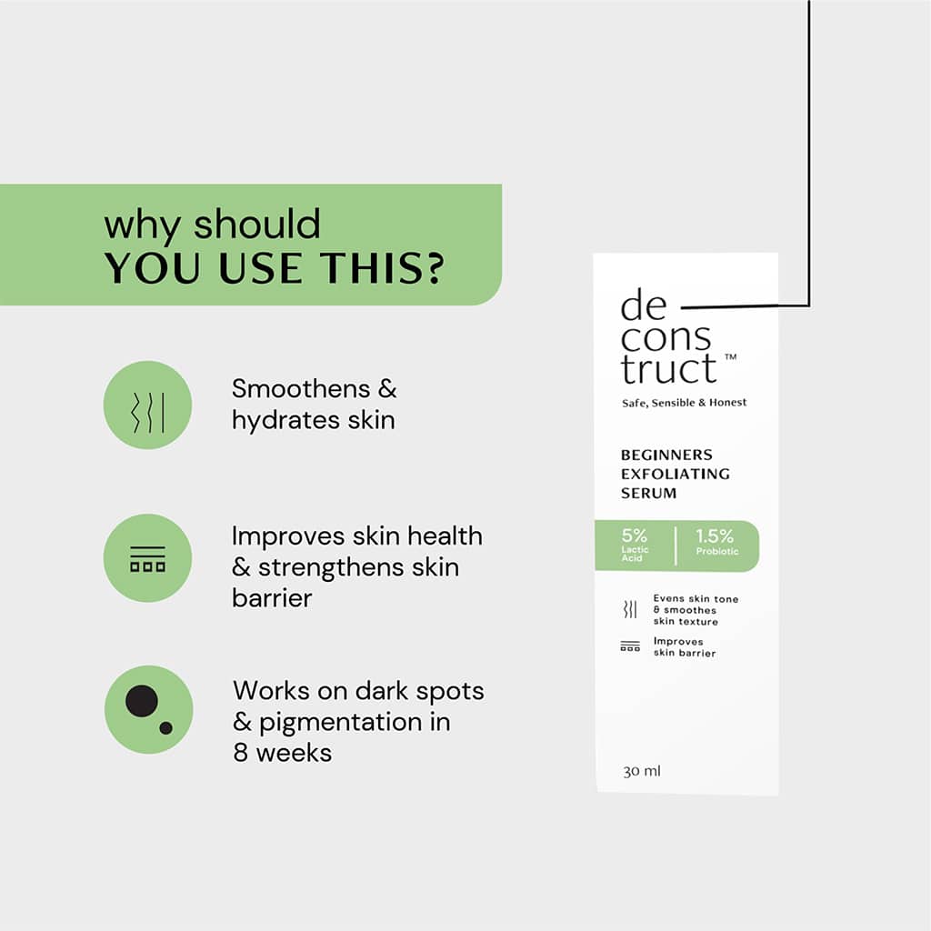 Deconstruct Beginners Exfoliating Serum - 30 ml