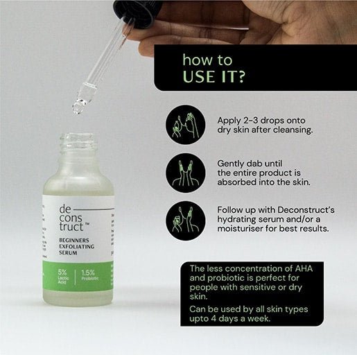 Deconstruct Beginners Exfoliating Serum - 30 ml