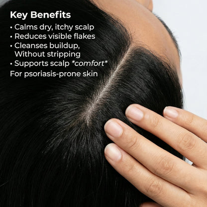VedicDerm Sensitive Scalp Bundle for Psoriasis, Dandruff, & Itchy Scalp