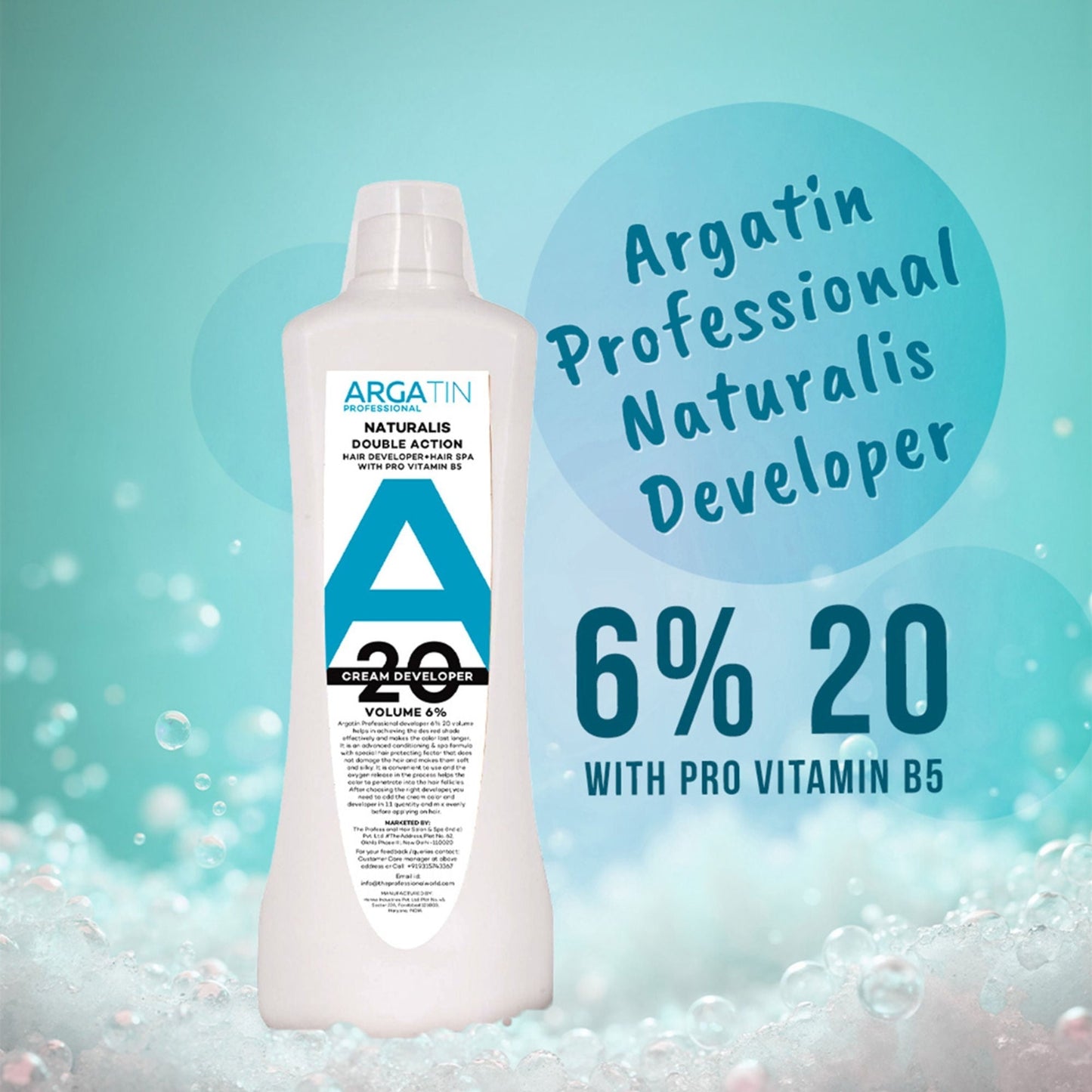 Argatin Naturalis Developer with Pro Vitamin B5