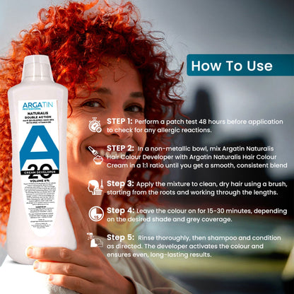 Argatin Naturalis Developer with Pro Vitamin B5