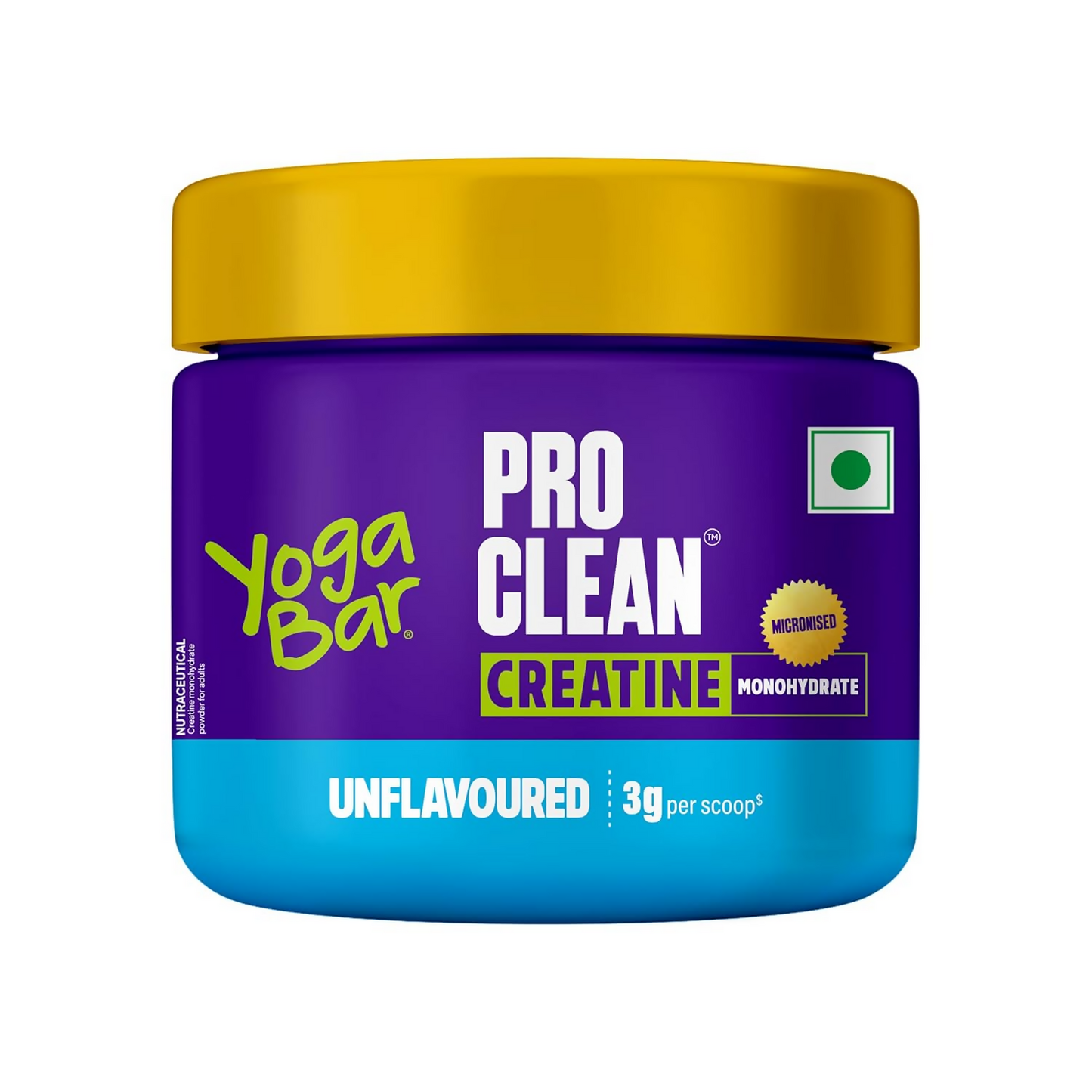 Yoga Bar Pro Clean Creatine Monohydrate Powder - Unflavored