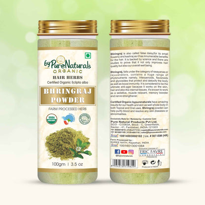 byPureNaturals Organic Bhringraj Powder
