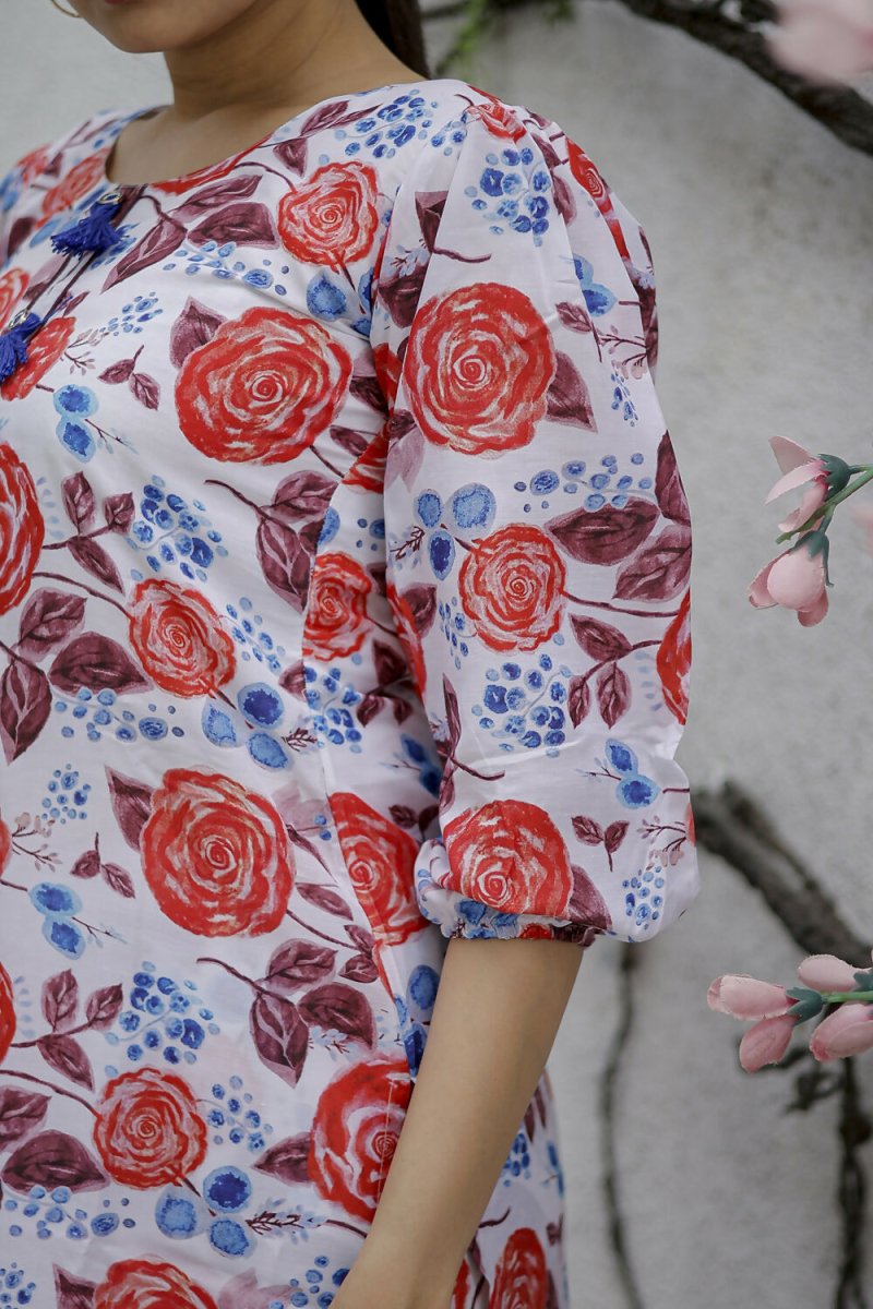 Aayaa Pure Muslin printed Multi Co-Ord Set - Multi Color