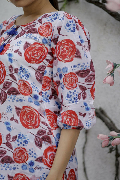 Aayaa Pure Muslin printed Multi Co-Ord Set - Multi Color