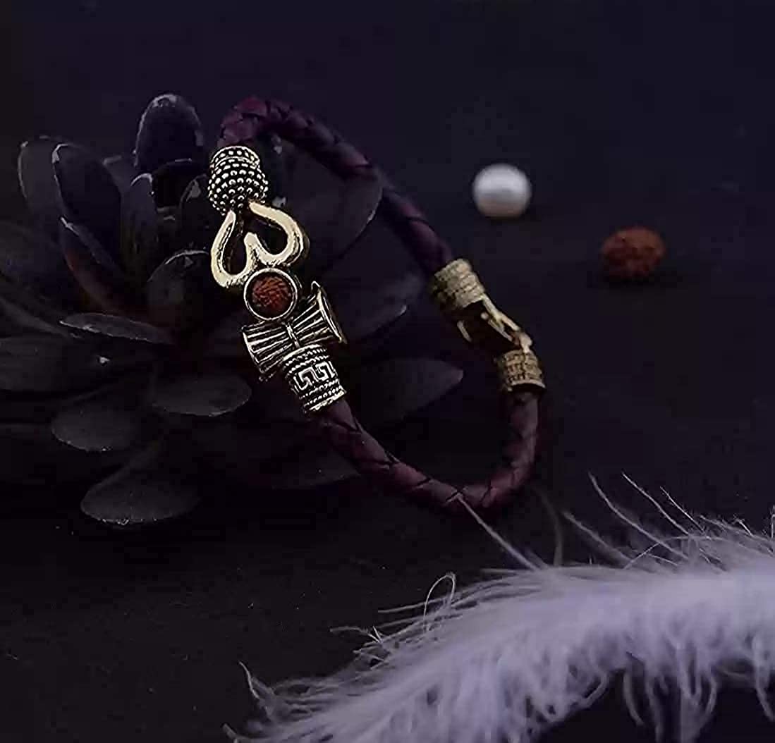 Gold-Polished Alloy Shivaye Bracelet - The Pari