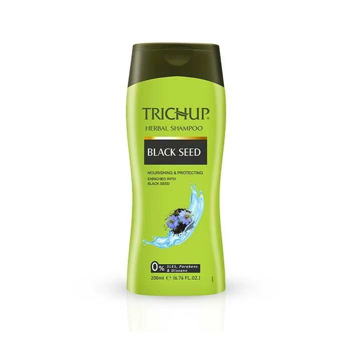Trichup Black Seed Herbal Shampoo - 200 ml (Pack of 2)
