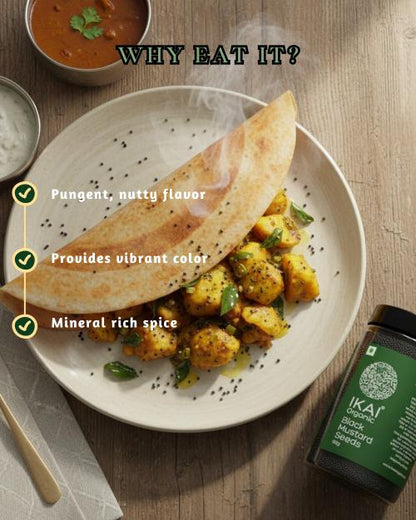 IKAI Organic Black Mustard Seeds