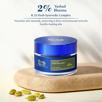 Blue Nectar Shubhr Day Brightening & Radiance Eladi Cream with Spf 30 for Men