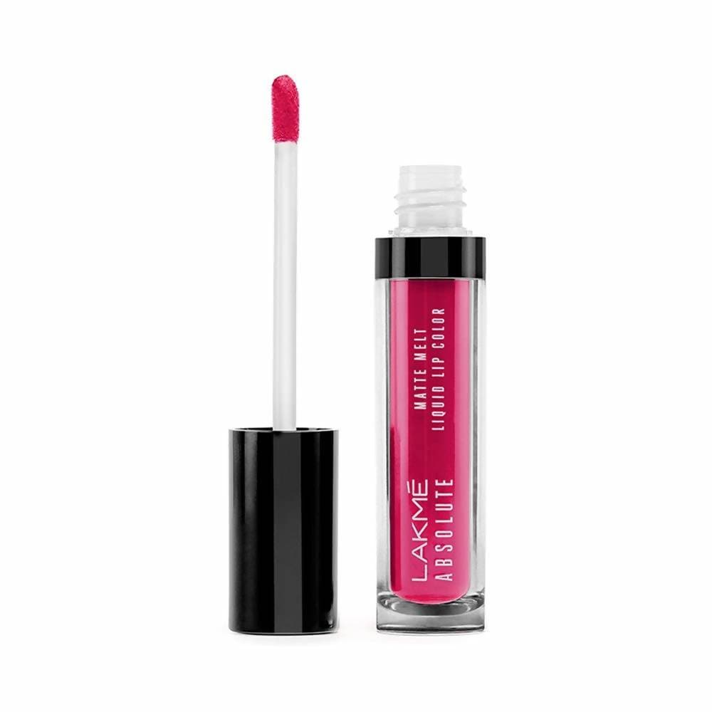 Lakme Absolute Matte Melt Liquid Lip Color Pink Poison - 6 ml