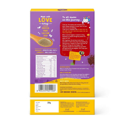 Yoga Bar Yogababy Sprouted Ragi Mix For Infants, Kids