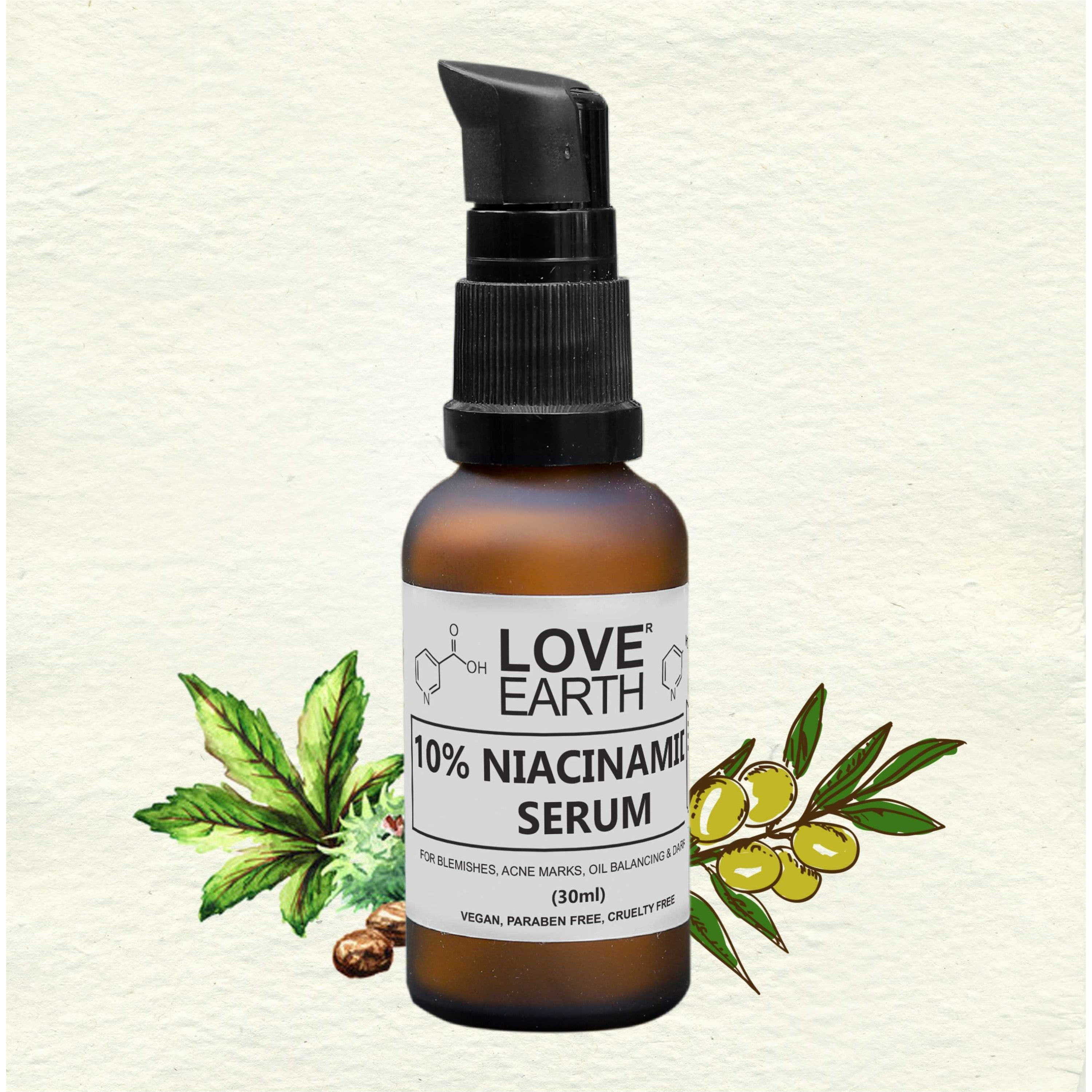 Love Earth 10% Niacinamide Serum - 30 ml