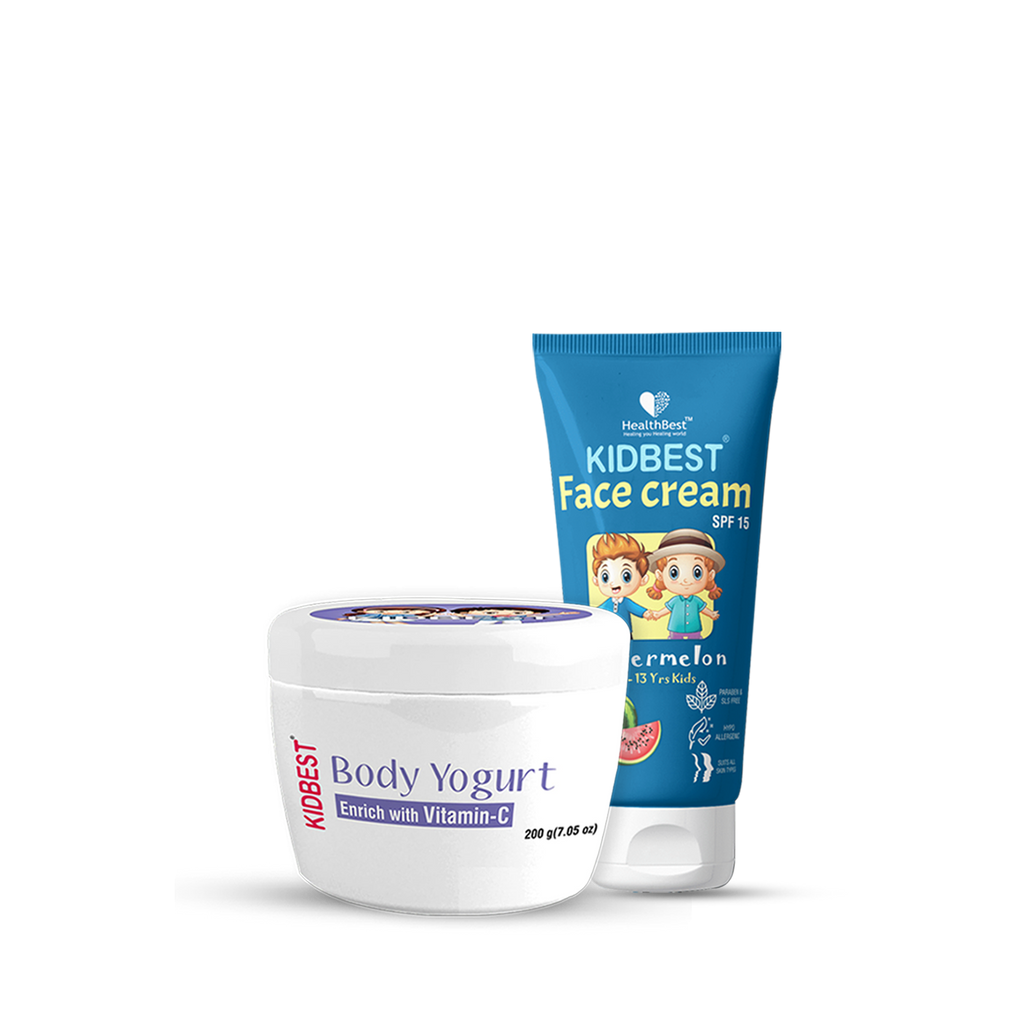 Health Best Face Cream & Body Yogurt Combo