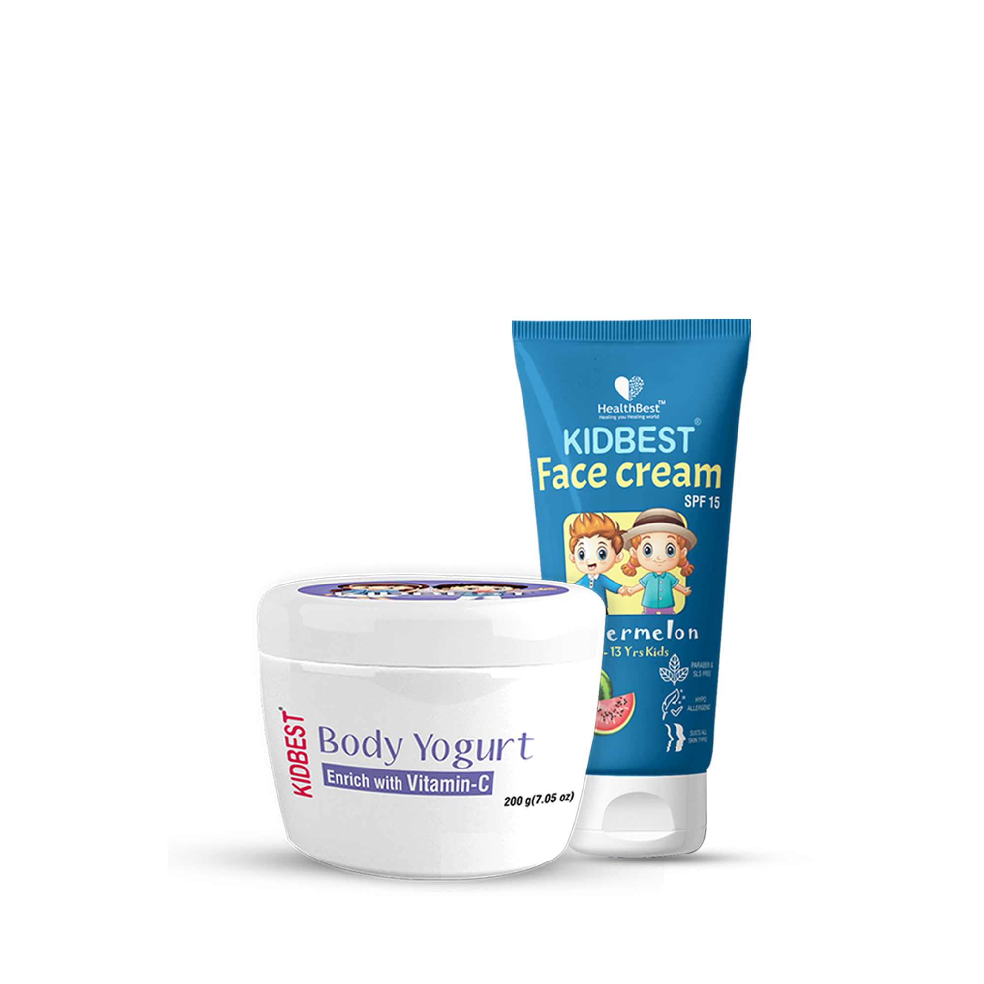 Health Best Face Cream & Body Yogurt Combo