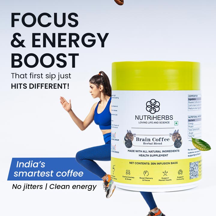 Nutriherbs Brain Coffee - 30 bags