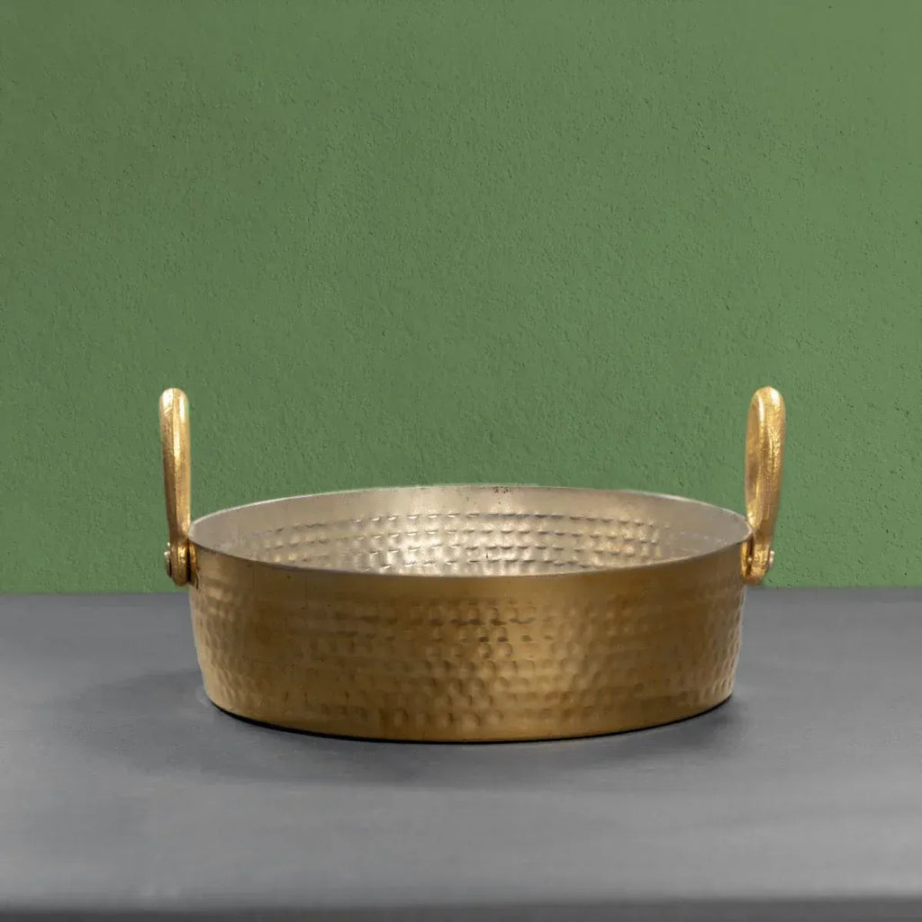 Zishta Brass Cooking Pan Jalebi Pan