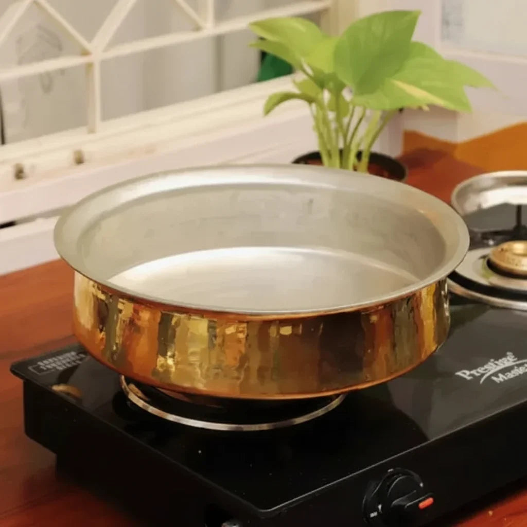 Zishta Brass Lagaan for Cooking Pital Lagan