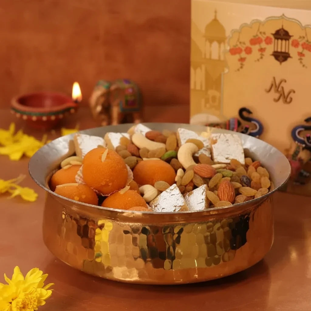 Zishta Brass Lagaan for Cooking Pital Lagan