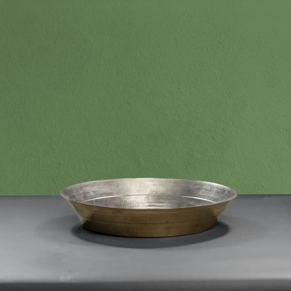 Zishta Brass Paraat with Tin Coating