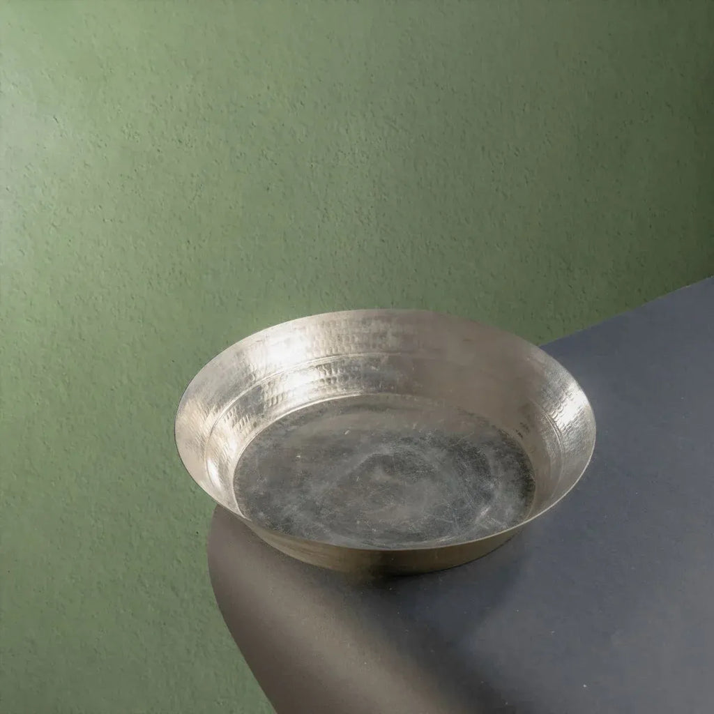 Zishta Brass Paraat with Tin Coating