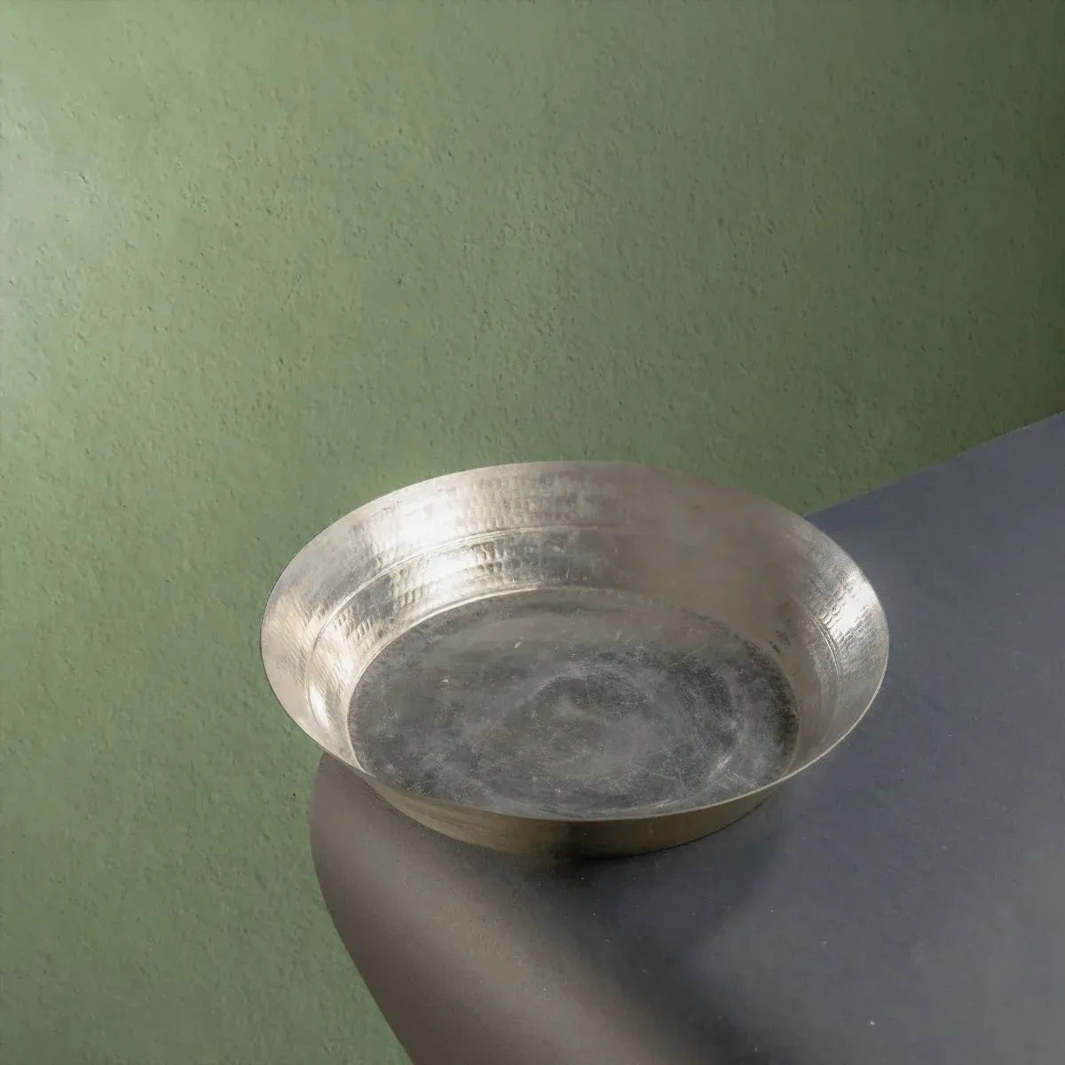 Zishta Brass Paraat with Tin Coating