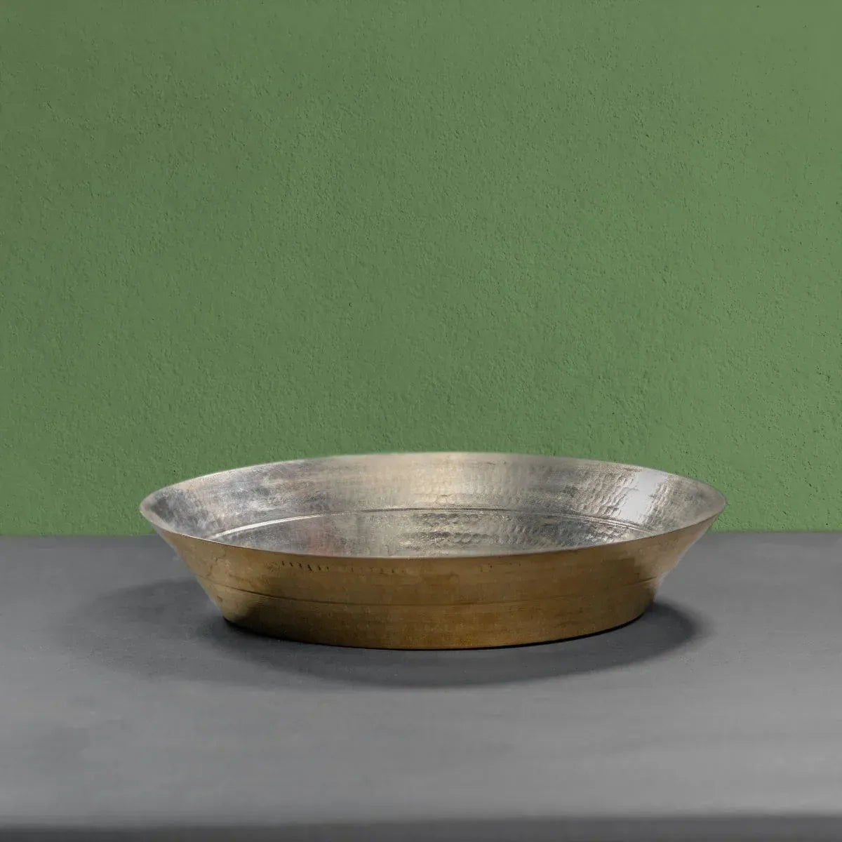 Zishta Brass Paraat with Tin Coating