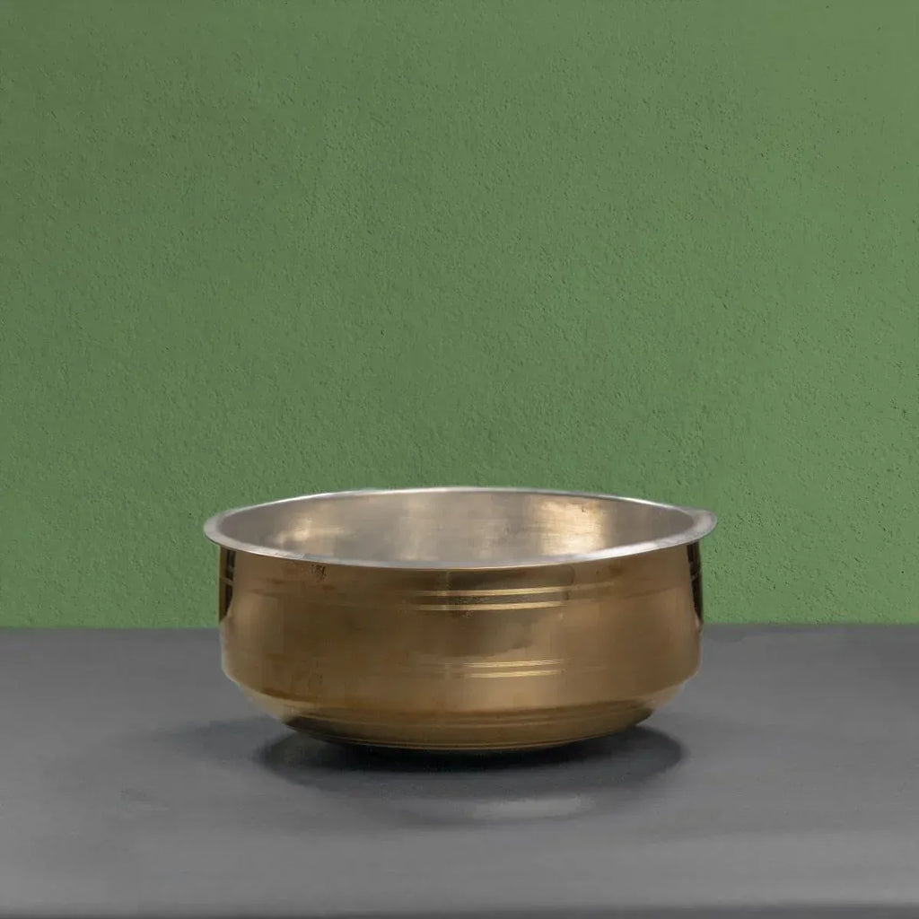 Zishta Brass Cooking Pot Sarva Kadai