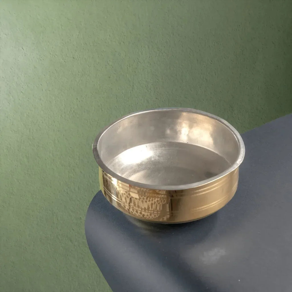Zishta Brass Cooking Pot Sarva Kadai