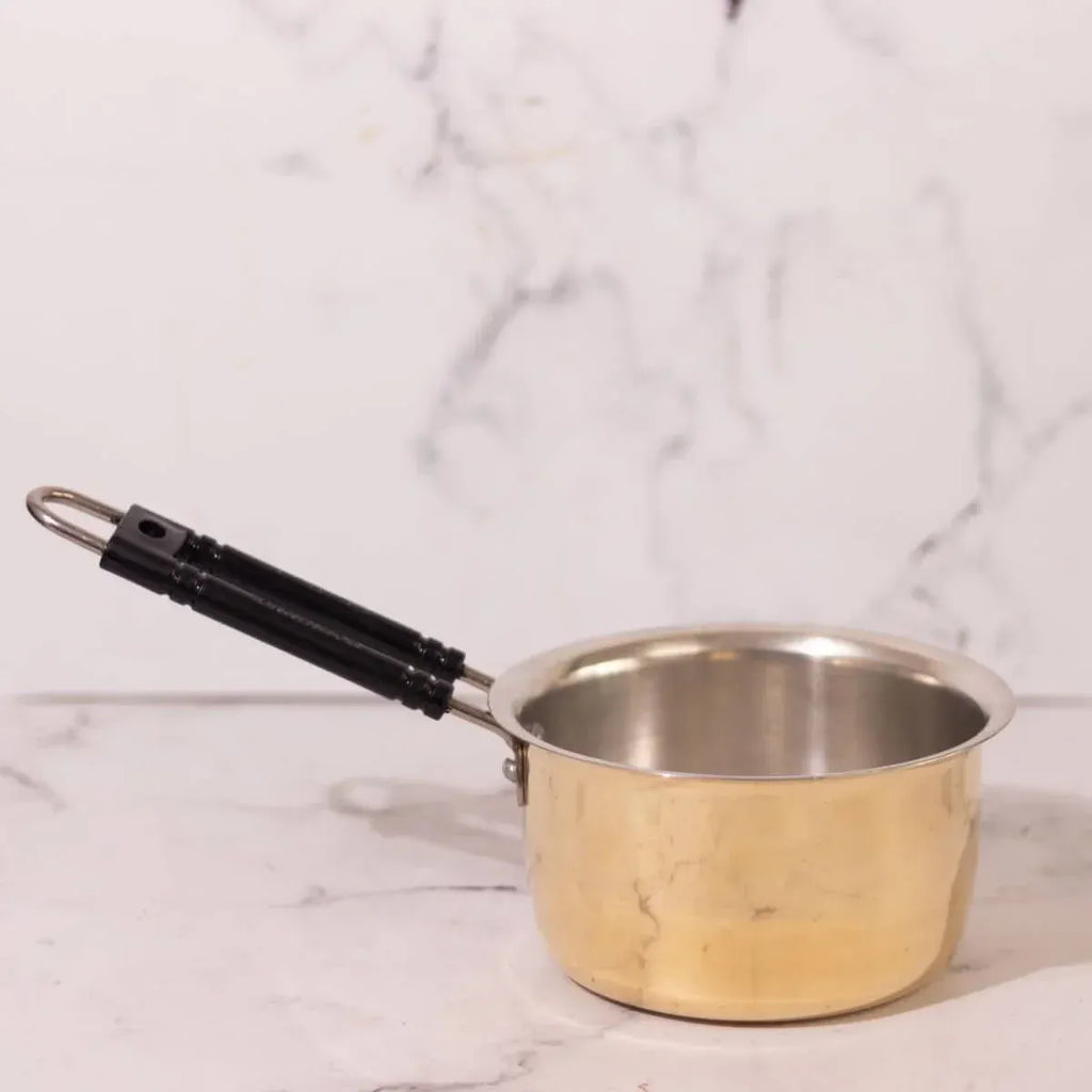 Zishta Brass Sauce Pan