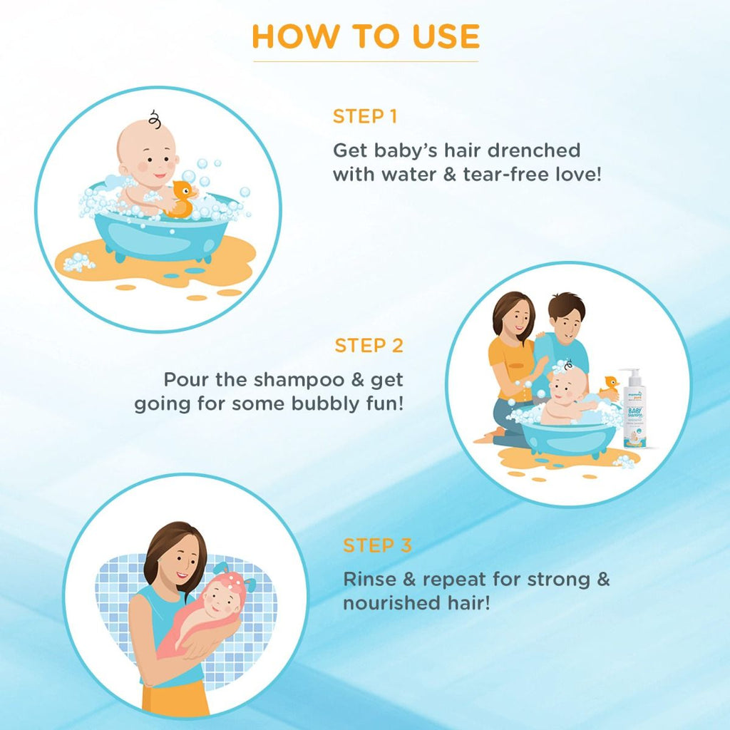 Mommypure Extra Gentle Tear Free Baby Shampoo