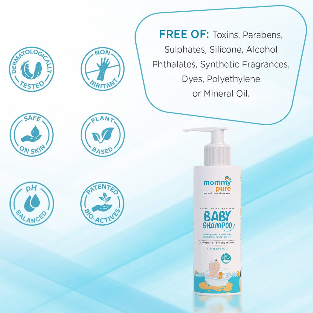 MommyPure Extra Gentle Tear Free Baby Shampoo
