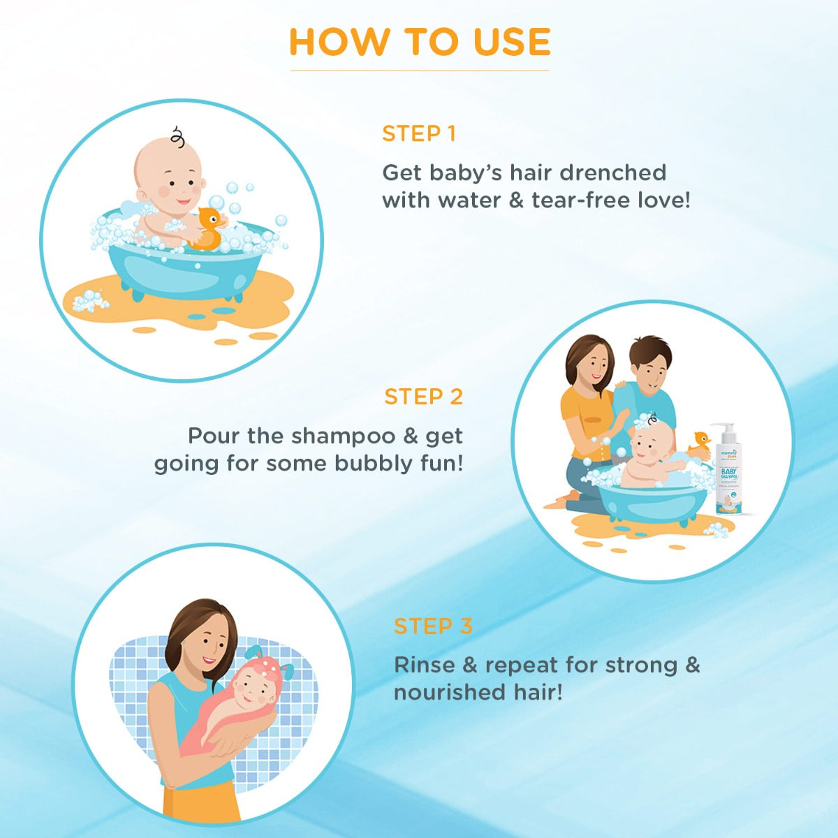 MommyPure Extra Gentle Tear Free Baby Shampoo