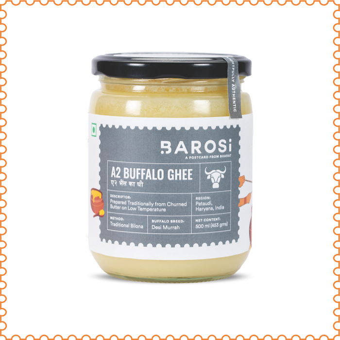 Barosi A2 Buffalo Ghee - 1000 ml