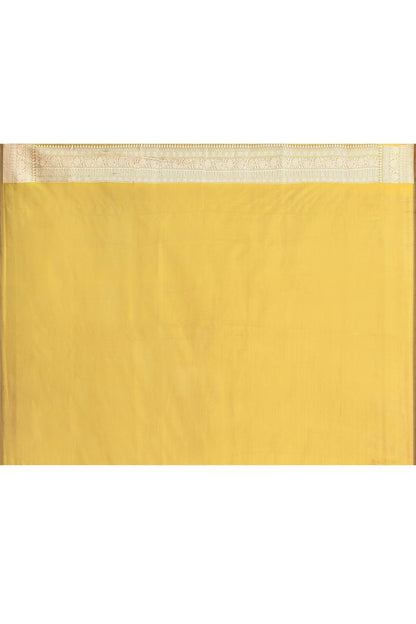 Joban Fashion Olive Green Pure Katan Pure Handloom Banarasi Silk Saree