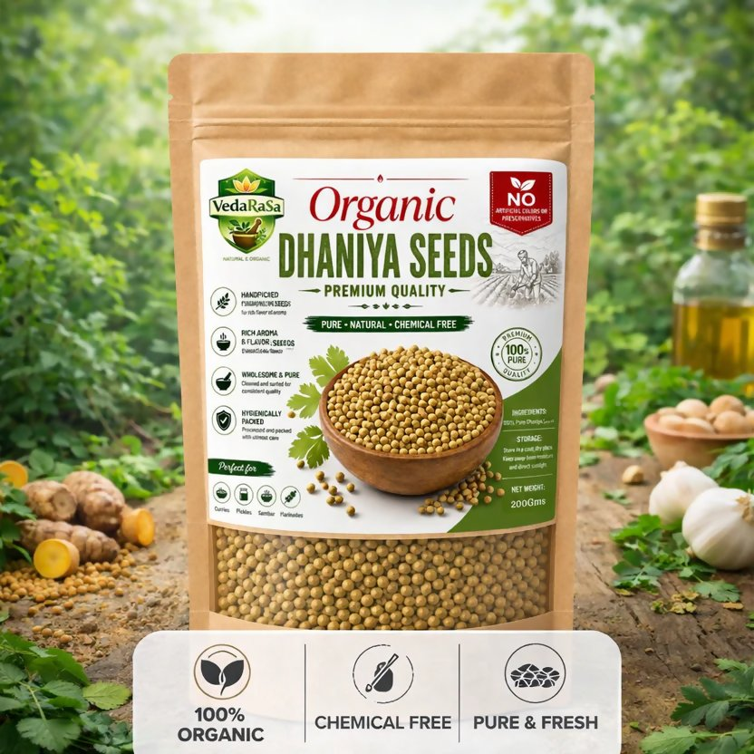 VedaRasa Organic Dhaniya Seeds