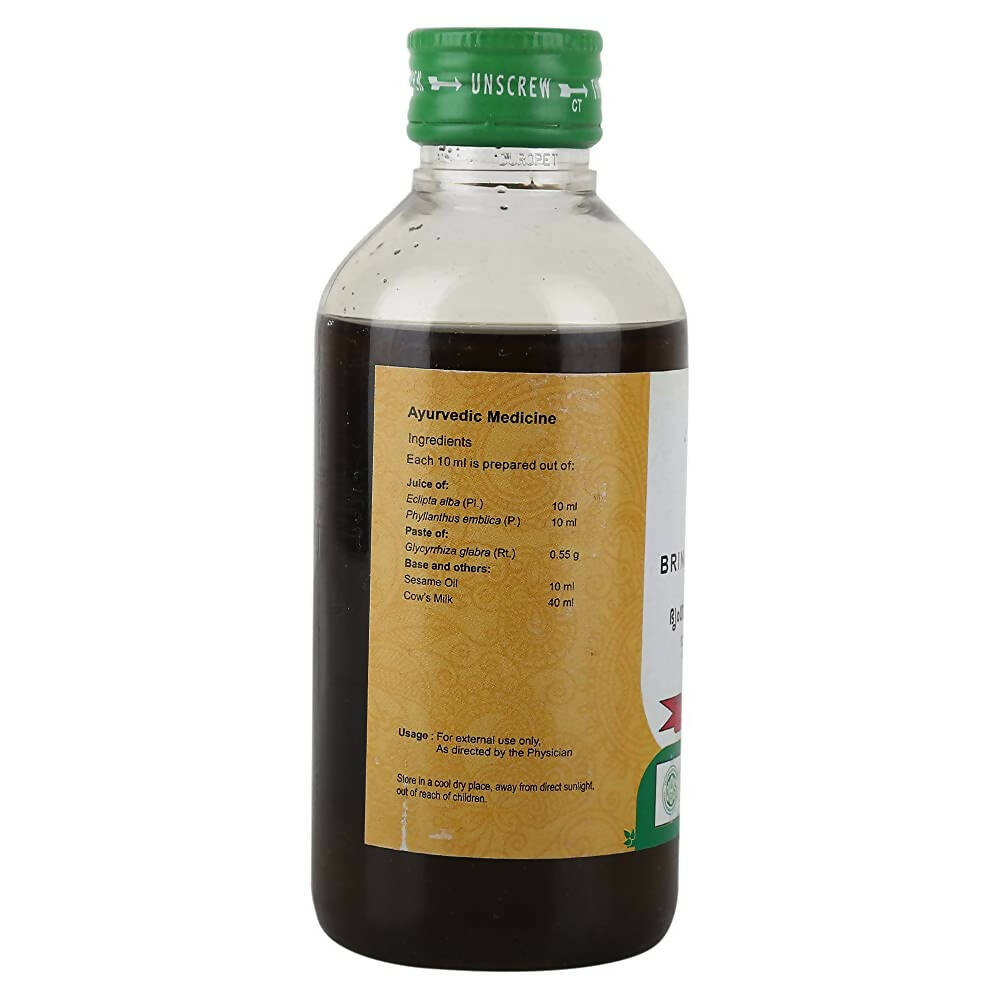Vaidyaratnam Bringamalakadi Thailam - 200 ml