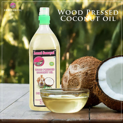 Ammi Samayal Wood Cold Pressed Coconut Oil