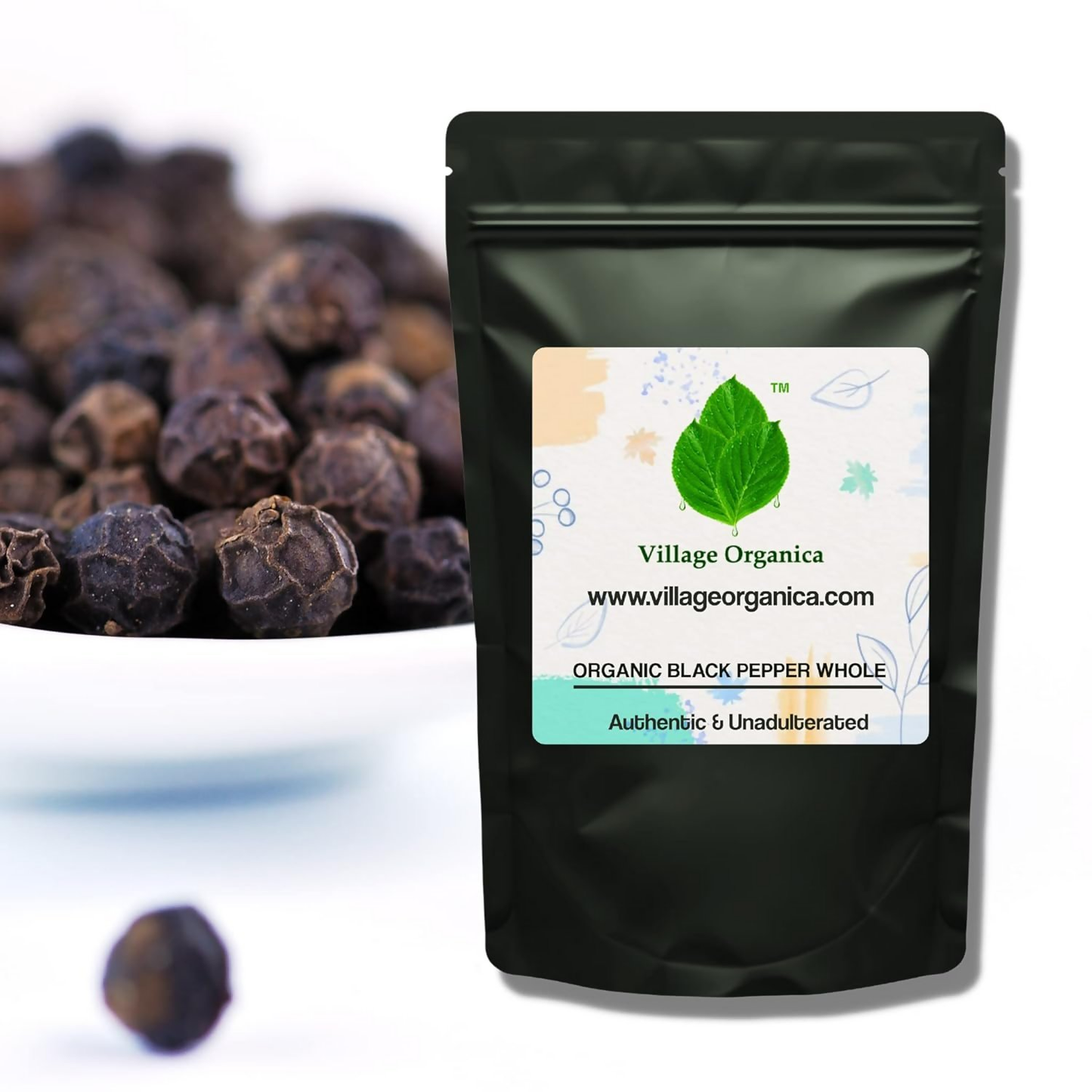 Village-Organica Black Pepper Whole