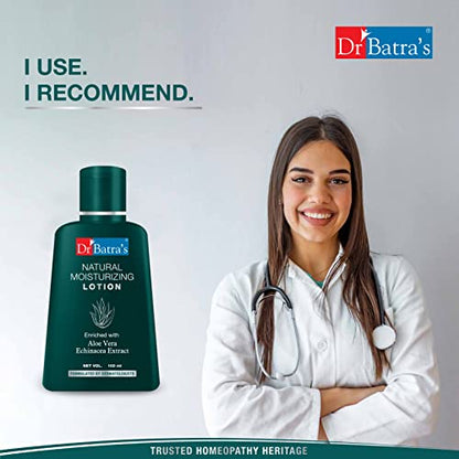 Dr Batra's Natural Moisturizing Lotion Enriched With Echinacea & Aloe Vera