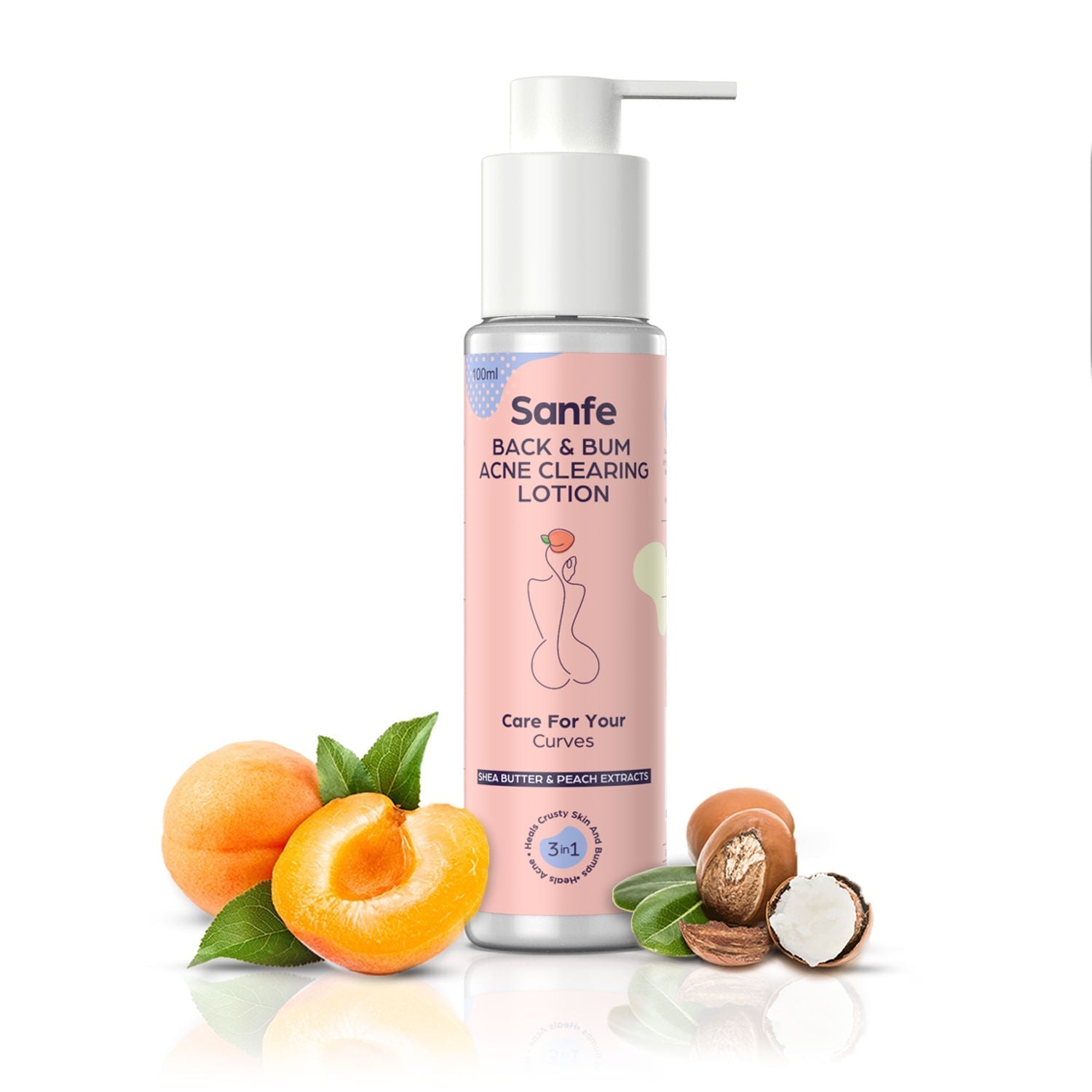 Sanfe Body Acne Clearing Lotion - 100 ml
