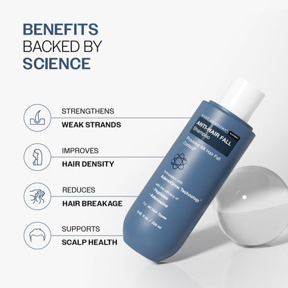 Bare Anatomy Anti-Hair Fall Shampoo 5X Hair Fall Control With Peptides