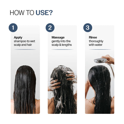Bare Anatomy Anti-Hair Fall Shampoo 5X Hair Fall Control With Peptides