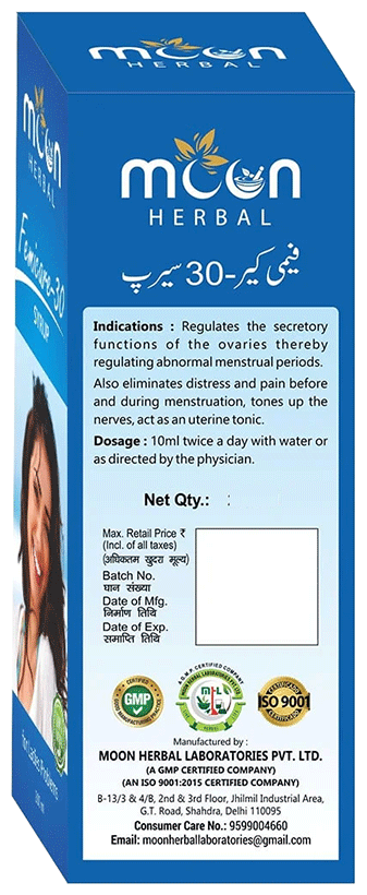 Moon Herbal Femicare 30 Syrup