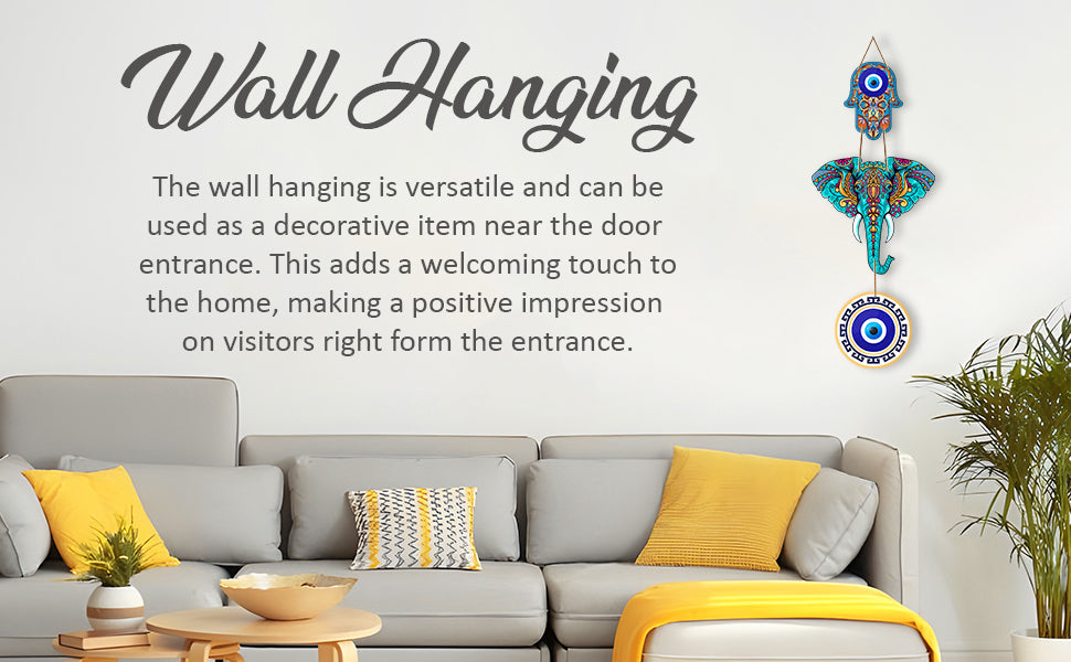Attractive Design Wooden Wall Hanging (WH_8502N)