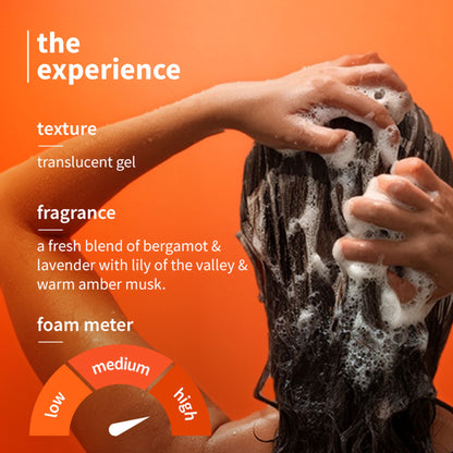 Plum Anti-Dandruff Shampoo with Volcanic Minerals 0.5% Salicylic Acid, 72hr Dandruff & Frizz Control