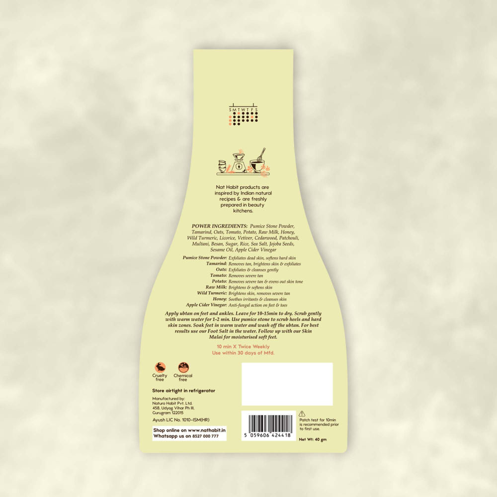 Nat Habit Tamarind Oats Foot
