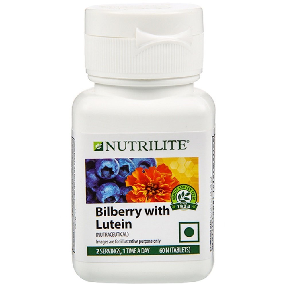 Nutrilite Vision Health With Lutein Bilberry With Lutein, 60 Tablets